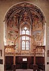 Benozzo Di Lese Di Sandro Gozzoli Famous Paintings - View of the main apsidal chapel